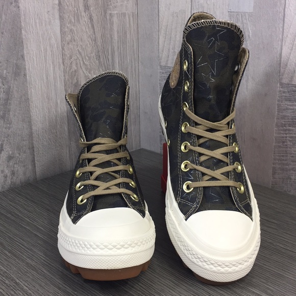 Converse CTAS LIFT RIPPLE HI khaki/sandy/egret - Picture 6 of 8